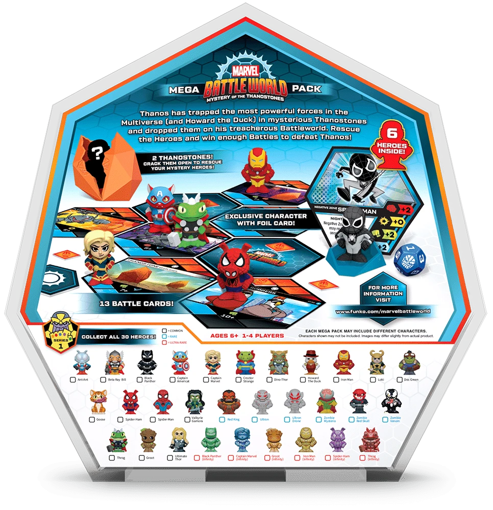 Funko Games Marvel Battleworld - Mega Pack Board Games 2 Funko Games Marvel Battleworld - Mega Pack Board Games