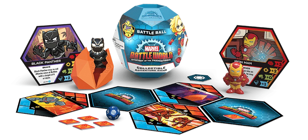 Funko Games Marvel Battleworld - Battle Ball Board Games 2 Funko Games Marvel Battleworld - Battle Ball Board Games