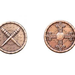 The Broken Token Accessories Broken Token - Fantasy Coins - Barbarian Copper (10)
