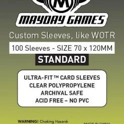 Mayday Games Jun 6-12, 2022 Mayday Sleeves - Tarot Card Sleeves (70x120mm) - 100 Standard
