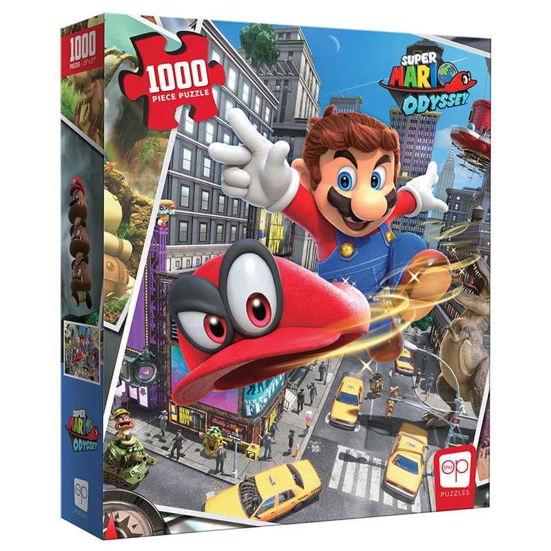 Puzzle - USAopoly - Super Mario "Odyssey Snapshots" (1000 Pieces) 1 Puzzle - USAopoly - Super Mario "Odyssey Snapshots" (1000 Pieces)