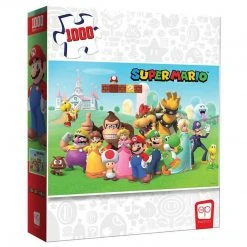 Jun 13-19, 2022 Puzzle - USAopoly - Super Mario "Mushroom Kingdom" (1000 Pieces)