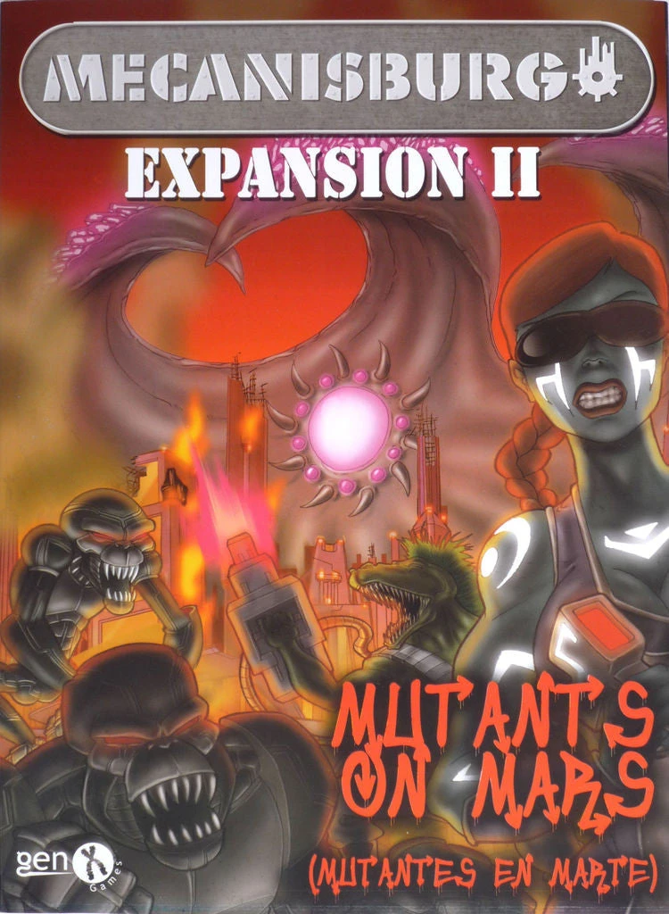 Gen-X Games Mecanisburgo Expansion 2: Mutants On Mars 1 Gen-X Games Mecanisburgo Expansion 2: Mutants On Mars