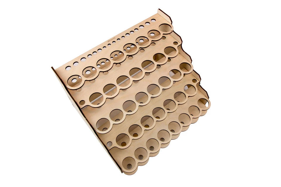 The Broken Token Broken Token - Modular Paint Rack - Straight - 26mm Dropper Style Bottles 2 The Broken Token Broken Token - Modular Paint Rack - Straight - 26mm Dropper Style Bottles