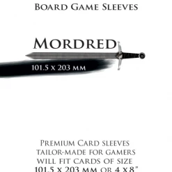 NSKN Games Jun 27-Jul 3, 2022 Paladin Card Protection - Mordred (101.5 × 203 Mm)