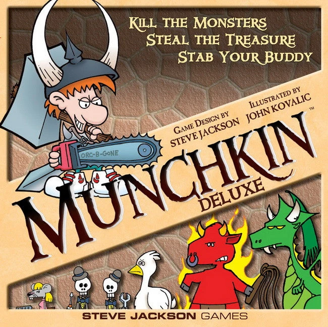 Steve Jackson Games Munchkin Deluxe Board Games 1 Steve Jackson Games Munchkin Deluxe Board Games