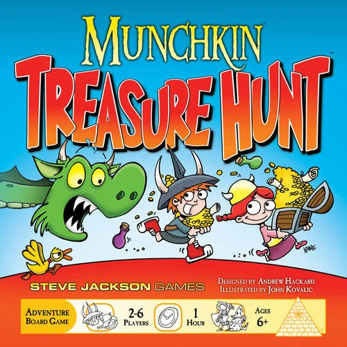 Steve Jackson Games Board Games Munchkin Treasure Hunt 1 Steve Jackson Games Board Games Munchkin Treasure Hunt