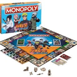 Hasbro Board Games Monopoly: Naruto Shippuden