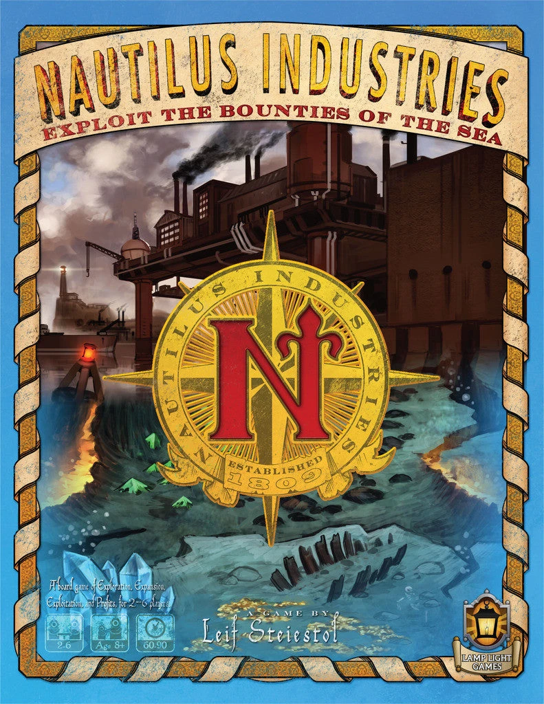 Lamp Light Games Inc Nautilus Industries Board Games 1 Lamp Light Games Inc Nautilus Industries Board Games