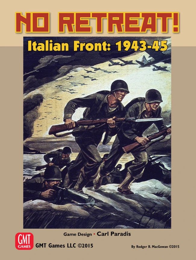 GMT Games No Retreat 4: The Italian Front Board Games 1 GMT Games No Retreat 4: The Italian Front Board Games