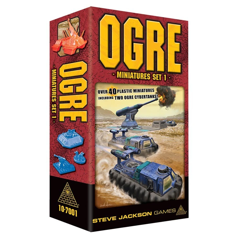 Steve Jackson Games Ogre: Miniatures Set 1 Board Games 1 Steve Jackson Games Ogre: Miniatures Set 1 Board Games