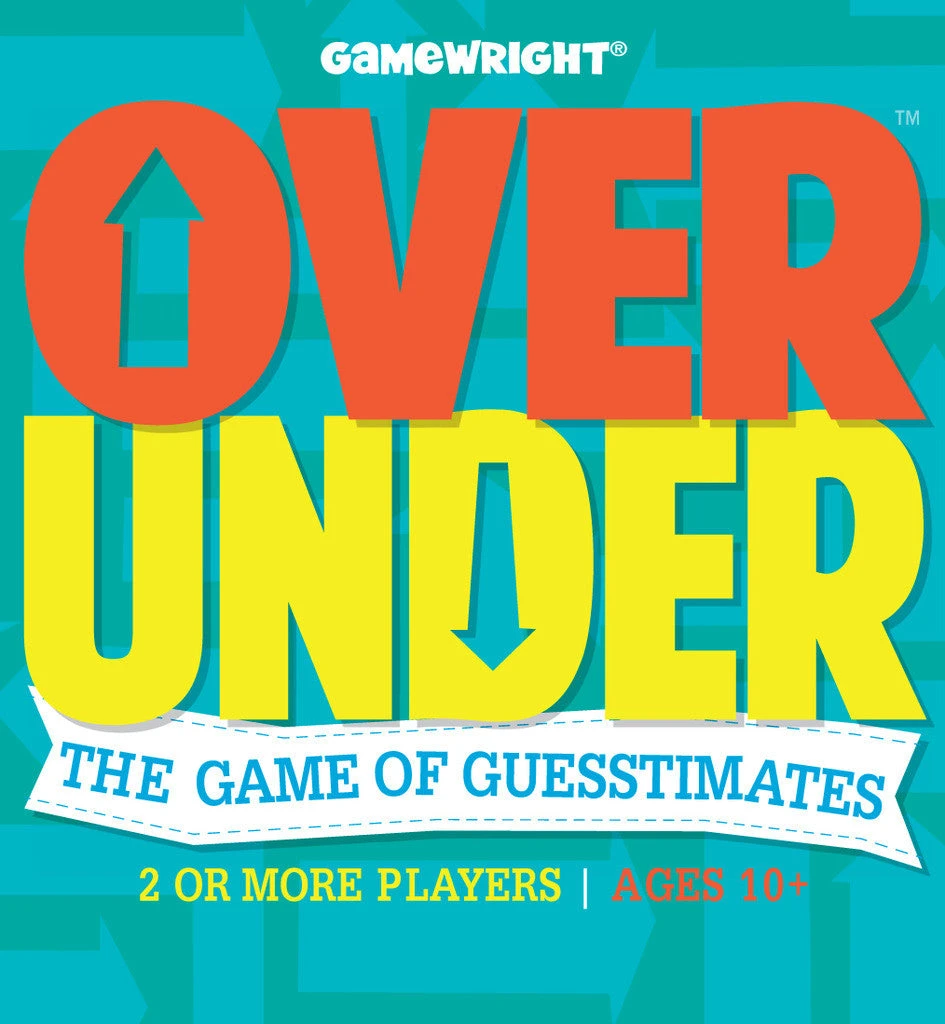Gamewright Over/Under Board Games 1 Gamewright Over/Under Board Games