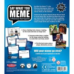 Playroom Entertainment Say What You Meme (Second Edition) Board Games
