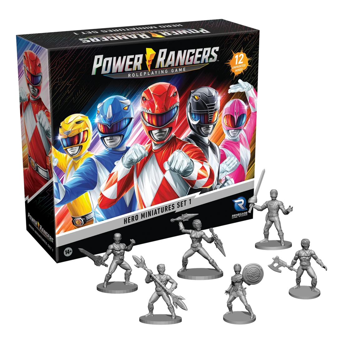 Renegade Game Studios Power Rangers: Roleplaying Game Hero Miniatures Set 1 *PRE-ORDER* Latest Pre-order 1 Renegade Game Studios Power Rangers: Roleplaying Game Hero Miniatures Set 1 *PRE-ORDER* Latest Pre-order