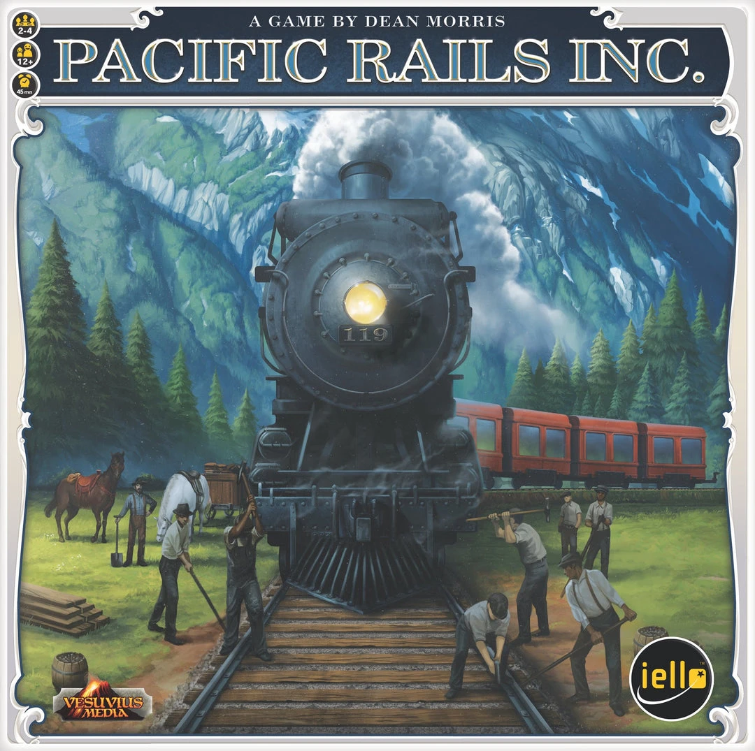 IELLO Pacific Rails Inc. (Standard Edition) Board Games 1 IELLO Pacific Rails Inc. (Standard Edition) Board Games