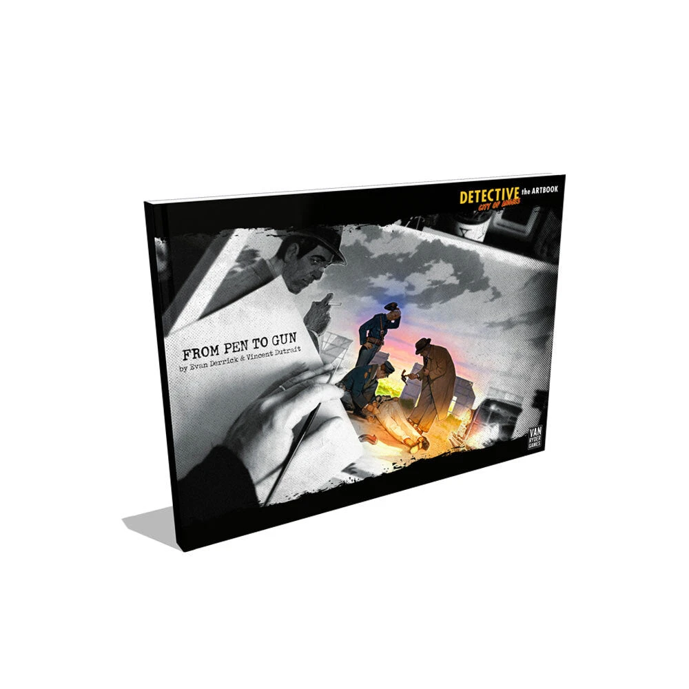 Van Ryder Games Detective: City Of Angels – From Pen To Gun Art Book Board Games 1 Van Ryder Games Detective: City Of Angels – From Pen To Gun Art Book Board Games