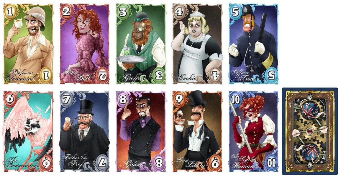 Cheapass Games Board Games Pairs: Professor Elemental Deck 3 Cheapass Games Board Games Pairs: Professor Elemental Deck