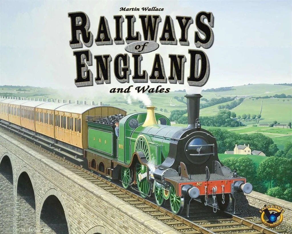 Eagle Games Railways Of England And Wales Board Games 1 Eagle Games Railways Of England And Wales Board Games