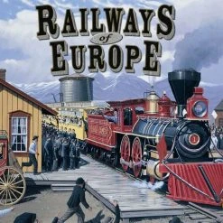 FRED DISTRIBUTION Railways Of Europe (2017 Edition) Board Games