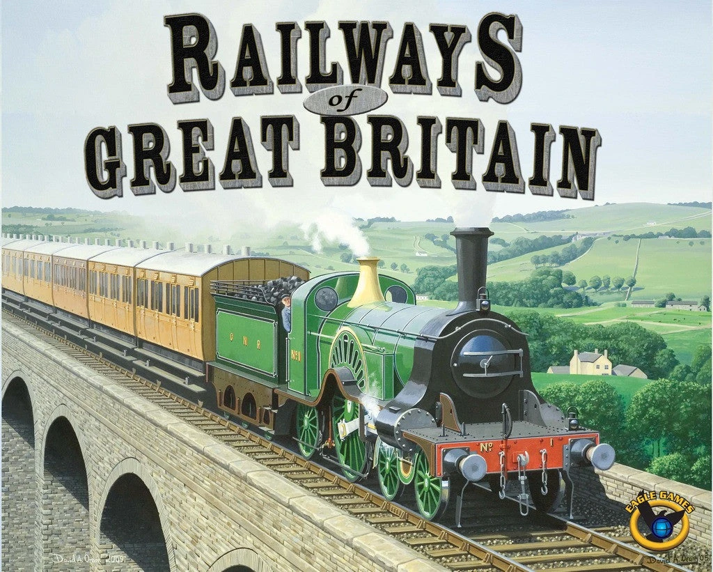 FRED DISTRIBUTION Railways Of Great Britain (2017 Edition) Board Games 1 FRED DISTRIBUTION Railways Of Great Britain (2017 Edition) Board Games