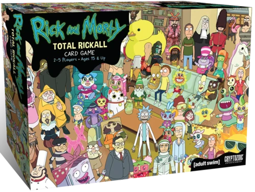 Cryptozoic Entertainment Board Games Rick And Morty: Total Rickall Card Game 1 Cryptozoic Entertainment Board Games Rick And Morty: Total Rickall Card Game