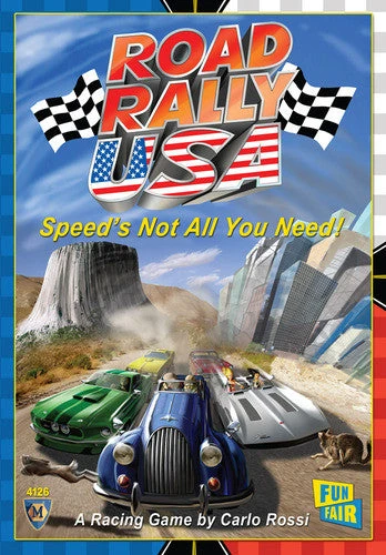 Mayfair Games Road Rally USA Board Games 1 Mayfair Games Road Rally USA Board Games