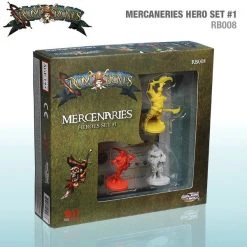 CMON Limited Rum & Bones: Mercenaries Heroes Set #1 Board Games