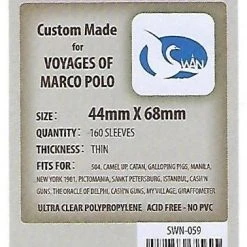 SWAN Sleeves - Card Sleeves (44 X 68 Mm) - 160 Pack, Thin Sleeves Jun 27-Jul 3, 2022