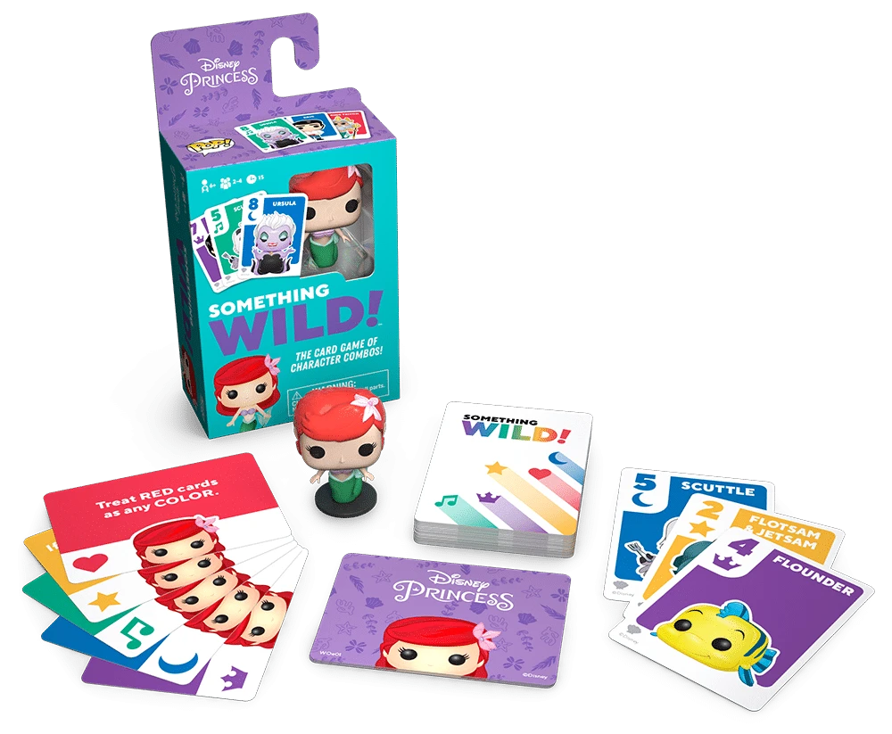 Funko Games Board Games Something Wild: Disney The Little Mermaid 3 Funko Games Board Games Something Wild: Disney The Little Mermaid