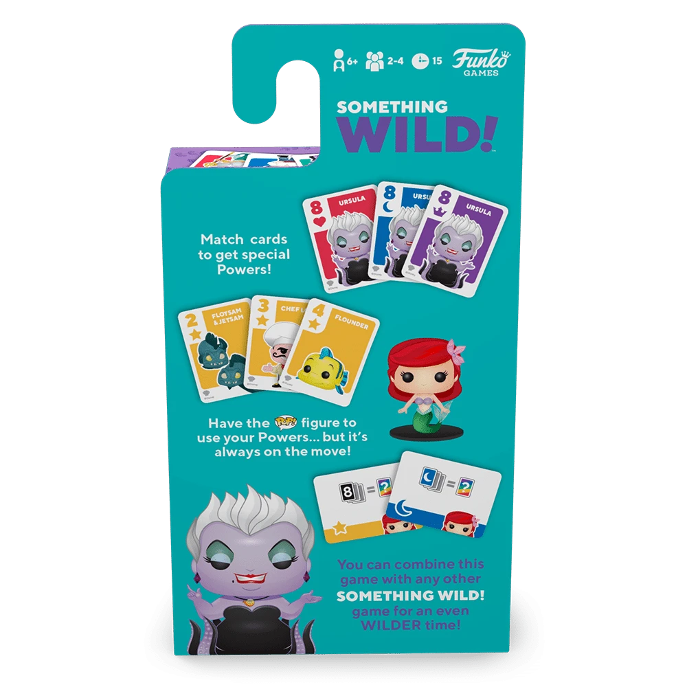 Funko Games Board Games Something Wild: Disney The Little Mermaid 2 Funko Games Board Games Something Wild: Disney The Little Mermaid