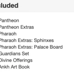 CMON Limited Ankh: Gods Of Egypt - Expansions Bundle Board Games