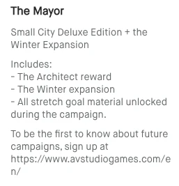 AVStudioGames Board Games Small City: Deluxe Edition (Mayer Level Pledge) *PRE-ORDER* 2 AVStudioGames Board Games Small City: Deluxe Edition (Mayer Level Pledge) *PRE-ORDER*