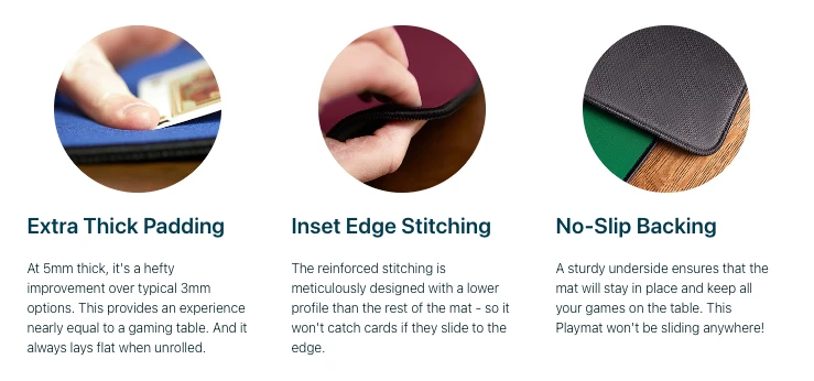 BoardGameTables.com Board Game Playmat (Burgundy) (Small) 3 BoardGameTables.com Board Game Playmat (Burgundy) (Small)