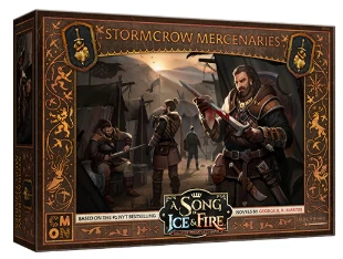 CMON Limited A Song Of Ice & Fire: Tabletop Miniatures Game - Neutral Stormcrow Mercenaries Expansion Board Games 1 CMON Limited A Song Of Ice & Fire: Tabletop Miniatures Game - Neutral Stormcrow Mercenaries Expansion Board Games