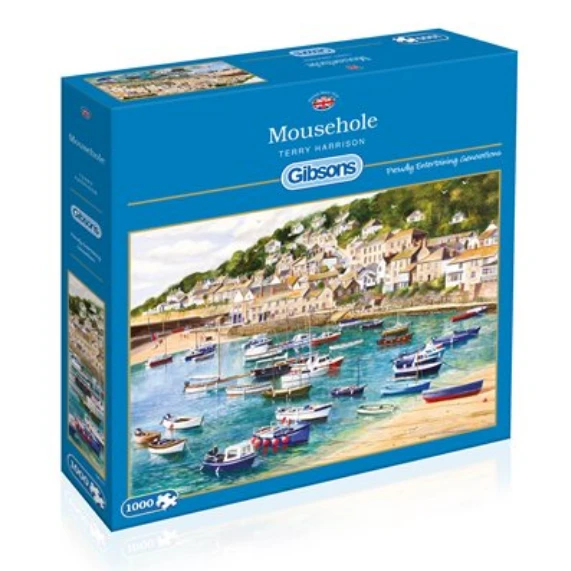 Puzzle - Gibsons - Mousehole (1000 Pieces) 1 Puzzle - Gibsons - Mousehole (1000 Pieces)