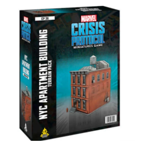 Atomic Mass Games Board Games Marvel: Crisis Protocol - NYC Apartment Building Terrain Pack 1 Atomic Mass Games Board Games Marvel: Crisis Protocol - NYC Apartment Building Terrain Pack