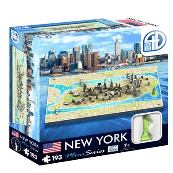 Puzzle - 4D Cityscape - Mini Series: New York (193 Pieces) May 30-Jun 5, 2022 1 Puzzle - 4D Cityscape - Mini Series: New York (193 Pieces) May 30-Jun 5, 2022