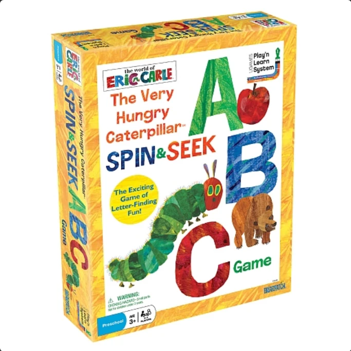 Briarpatch Board Games The Very Hungry Caterpillar Spin & Seek ABC Game 1 Briarpatch Board Games The Very Hungry Caterpillar Spin & Seek ABC Game