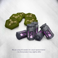 Mindclash Games Anachrony - Resin Energy Source Pack