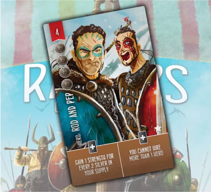 Garphill Games Raiders Of The North Sea: The Old Heroes Promo Set (Import) 2 Garphill Games Raiders Of The North Sea: The Old Heroes Promo Set (Import)