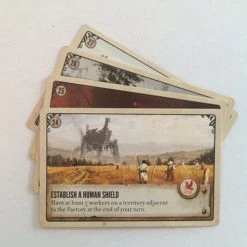 MeepleSource Scythe Kickstarter Promo Pack #3 - 4 Promo Objective Cards (Stonemaier Games) Board Games