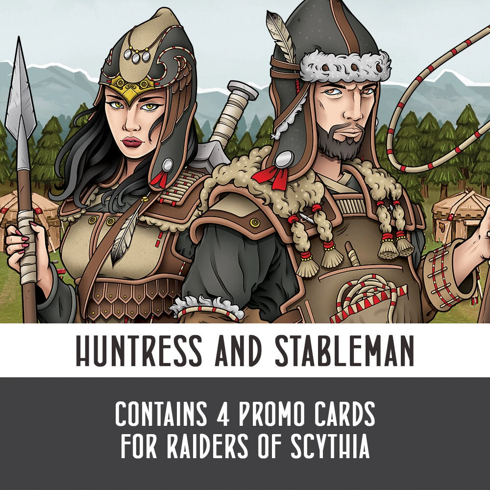 Garphill Games Board Games Raiders Of Scythia: Huntress & Stableman 2 Garphill Games Board Games Raiders Of Scythia: Huntress & Stableman