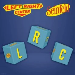 The Op Left Right Center: Seinfeld Dice Game Board Games