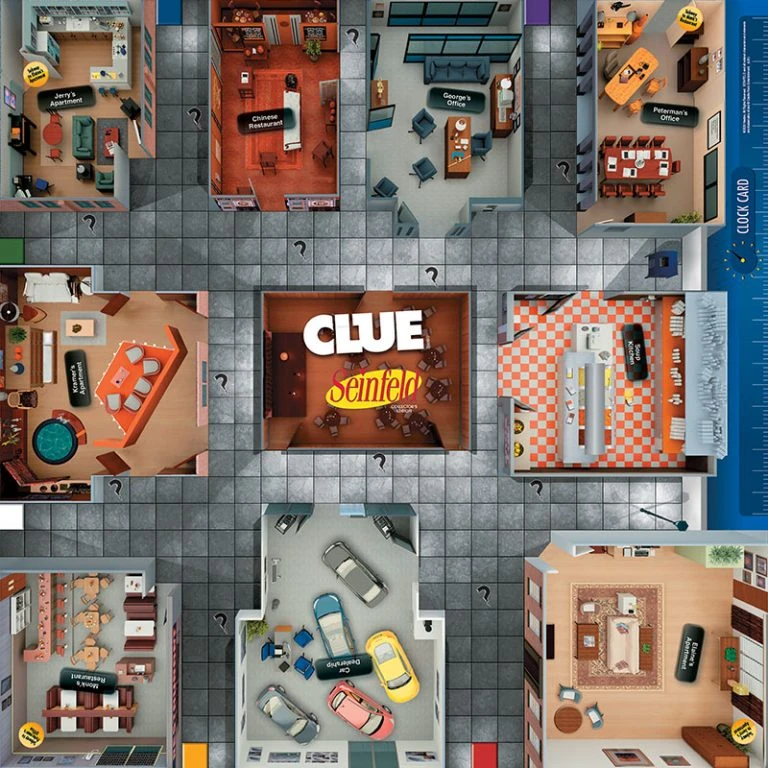 The Op Board Games Clue: Seinfeld 6 The Op Board Games Clue: Seinfeld