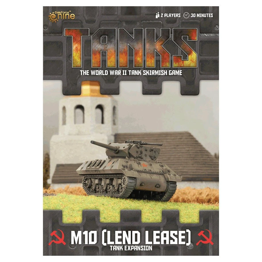 Gale Force Nine Tanks: Soviet Lend Lease M10 Board Games 1 Gale Force Nine Tanks: Soviet Lend Lease M10 Board Games