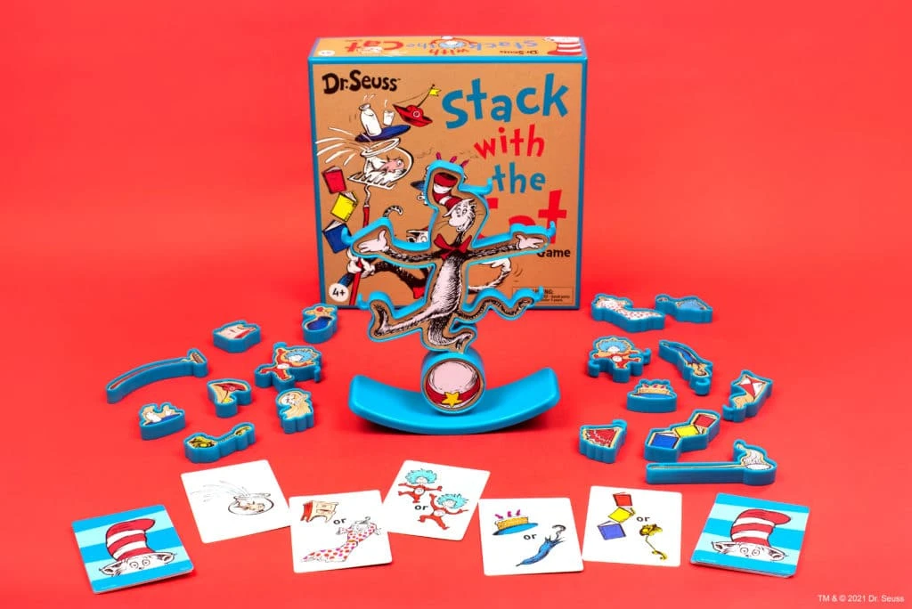Funko Games Dr. Seuss Stack With The Cat Game Board Games 3 Funko Games Dr. Seuss Stack With The Cat Game Board Games