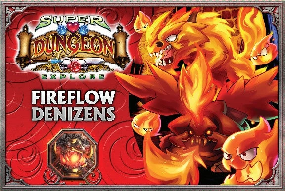 Soda Pop Miniatures Super Dungeon Explore: Fireflow Denizens Board Games 1 Soda Pop Miniatures Super Dungeon Explore: Fireflow Denizens Board Games
