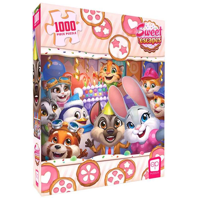 All Sale Items Puzzle - USAopoly - Sweet Escapes: Buzz’s Birthday (1000 Pieces) 1 All Sale Items Puzzle - USAopoly - Sweet Escapes: Buzz’s Birthday (1000 Pieces)