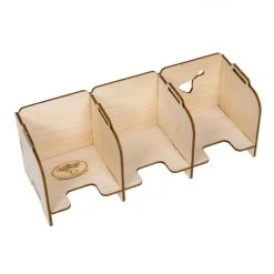 The Broken Token Broken Token - Stacking Tabletop Card Holder - Standard 3 Tray