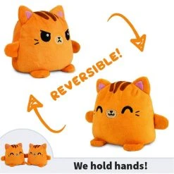 Tee Turtle May 16-22, 2022 Reversible Cat (Happy Orange+Angry Orange)